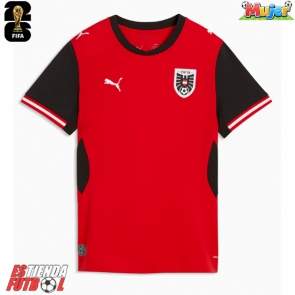 Austria Primera Equipación Mujer Mundial 2026 Manga Corta